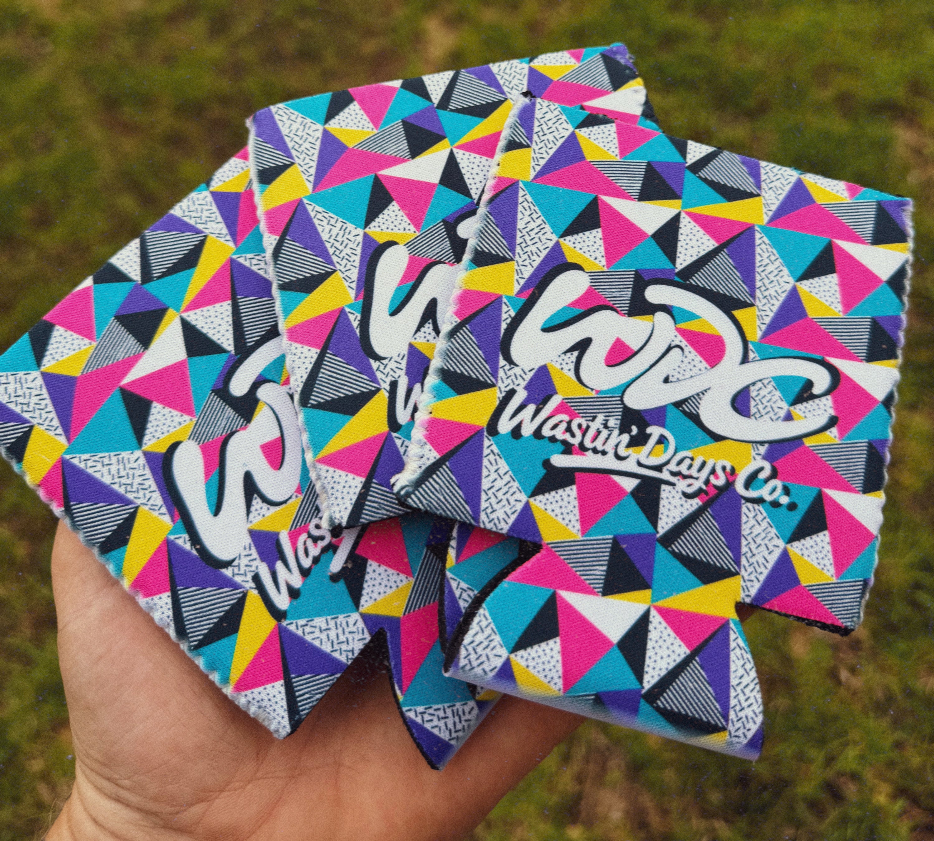 WDC Memphis style Koozie