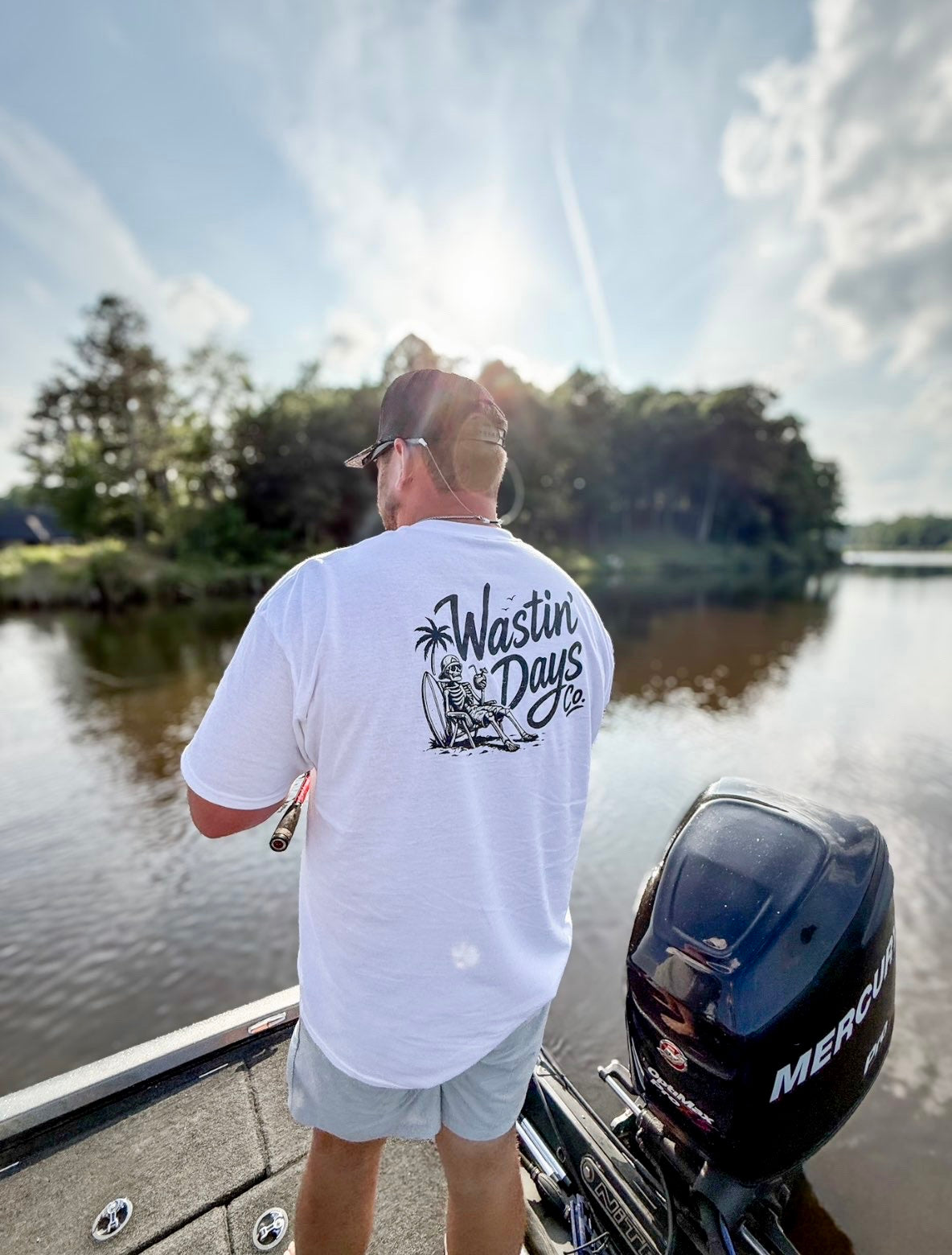 Wastin' Days Co. Launch Tee - Comfort Colors